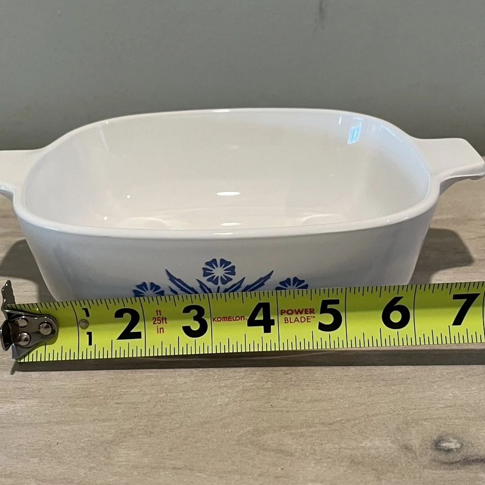 Vintage, Rare Corning Ware P-1-B 1 Qt.‎ Square Casserole With Lid.  Excel…